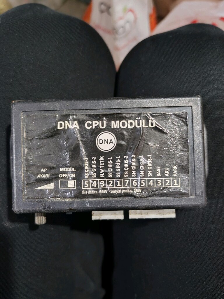 Amerikan park dna cpu modülü - 2