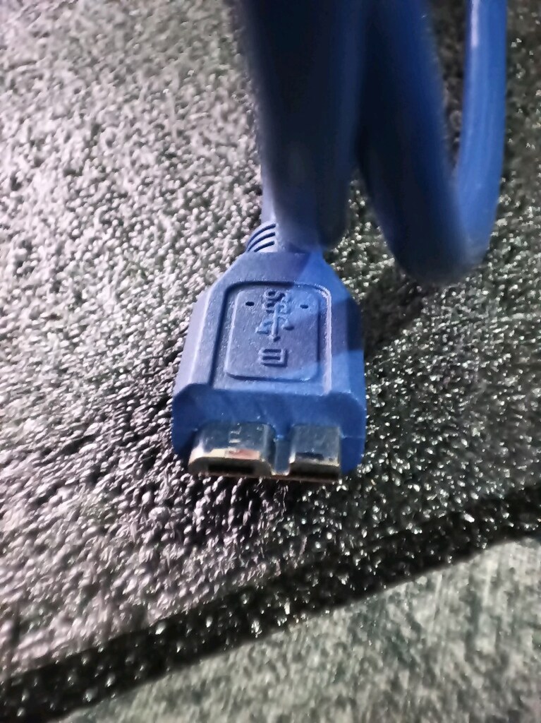 USB3.0 A TO MİCRO B TAŞINABİLİR HARD DİSK VE KAMERA KABLOSU - 3