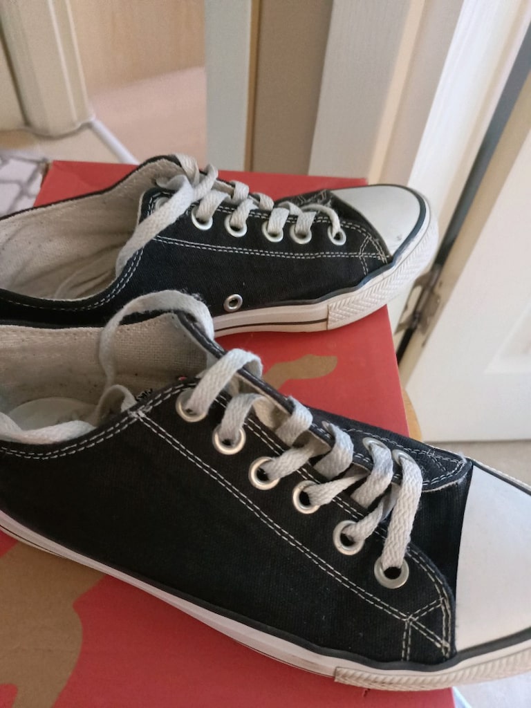siyah Converse ayakkabı - 2