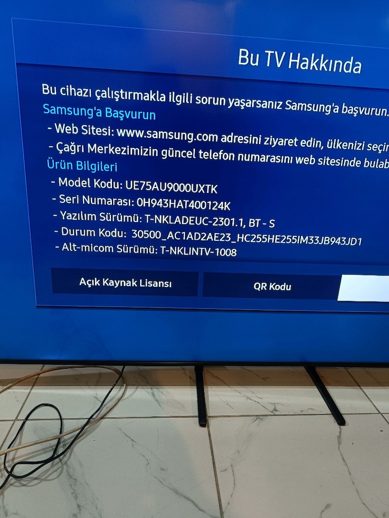Samsung 190 ekran 4K ultra HD slim TV - 8