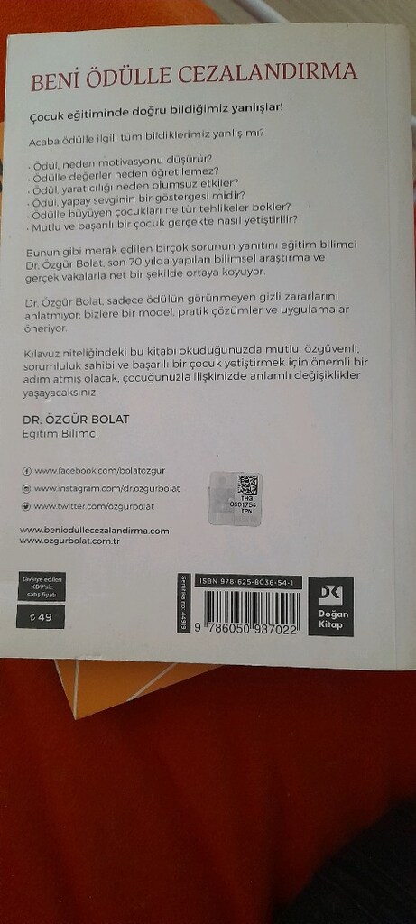BENİ ÖDÜLLE CEZALANDİRMA, ÖZGÜR BOLAT - 2