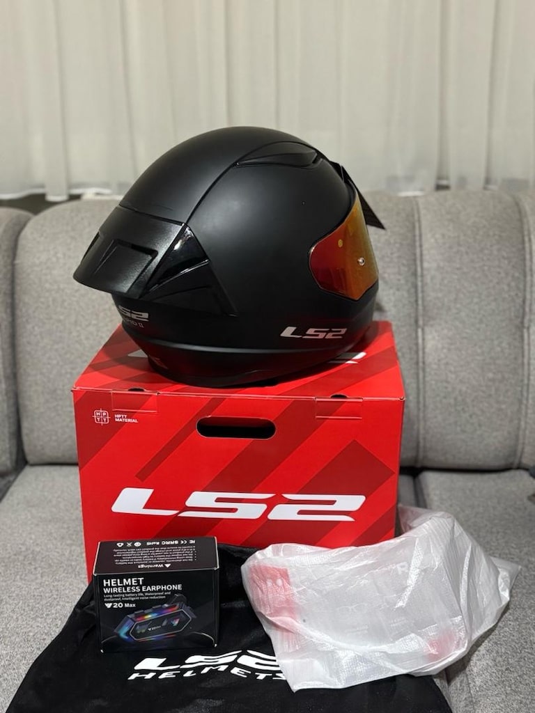 Hazır kurulu interkomlu temiz sıfır kask - 4