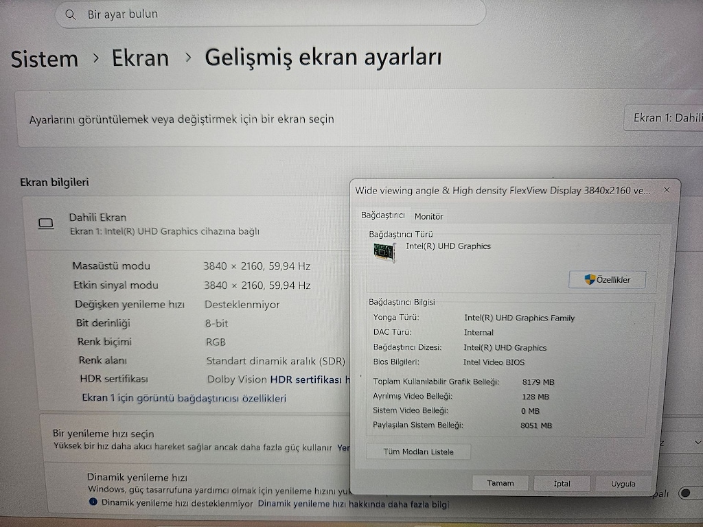 LENOVO YOGA X1 +İ7 10.NESİL +16 GB RAM +500 GB SSD + 4K TOUCH - 10