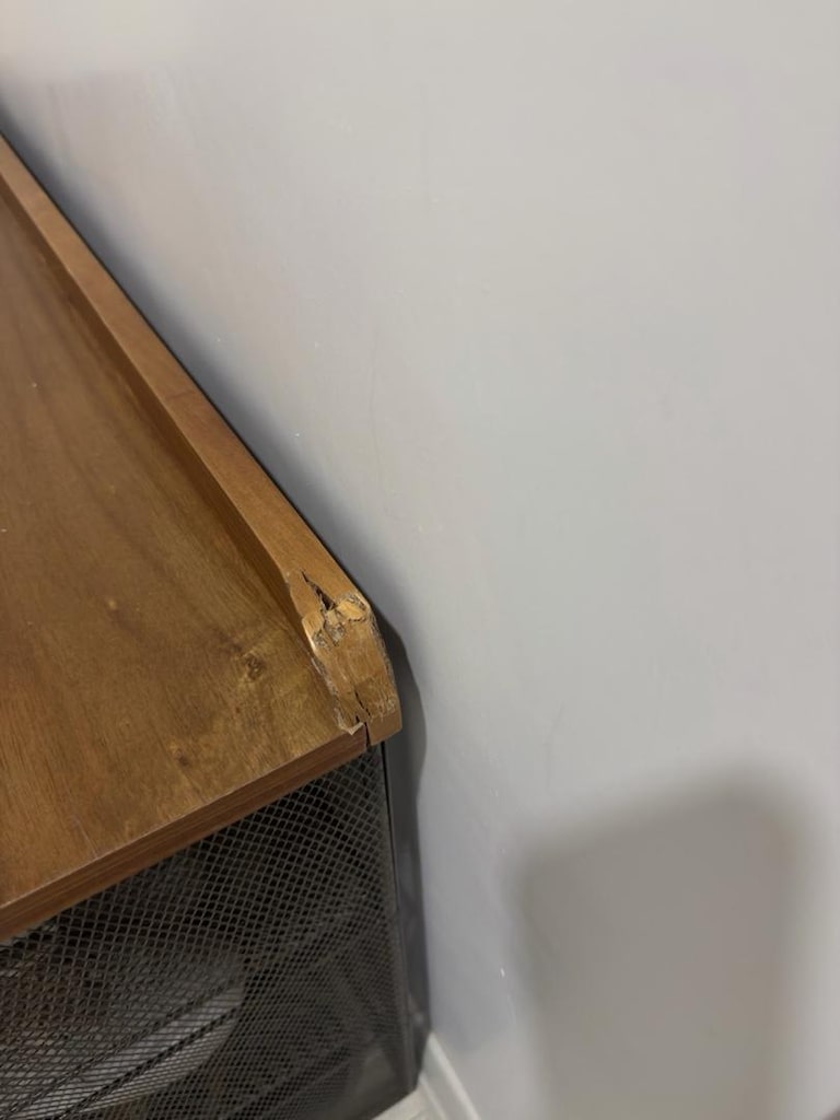 Zara home ahşap metal ayakkabı bankı - 5