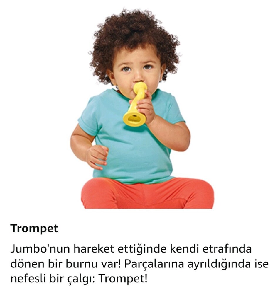 tomy bando müzik aletleri fil oyuncak - 17