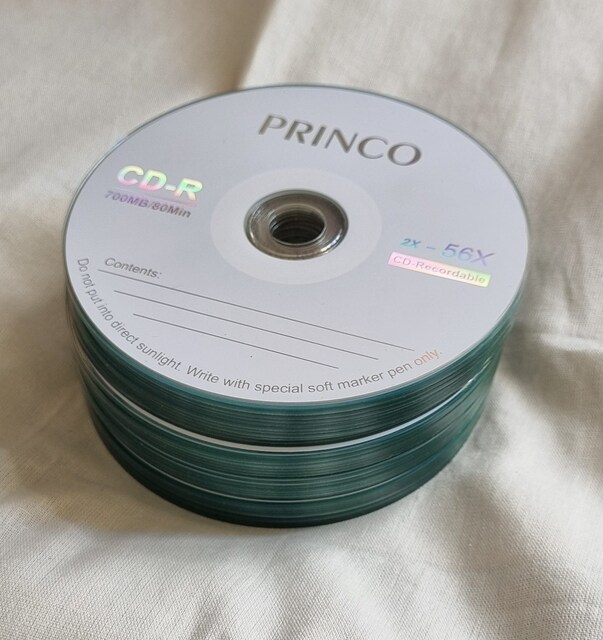 39 ad.Boş Princo CD-R 700MB 80min
