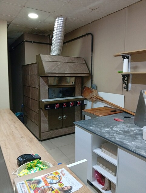 doğalgazlı pide lahmacun pizza fırını, pleyt ve çiftli fritöz
