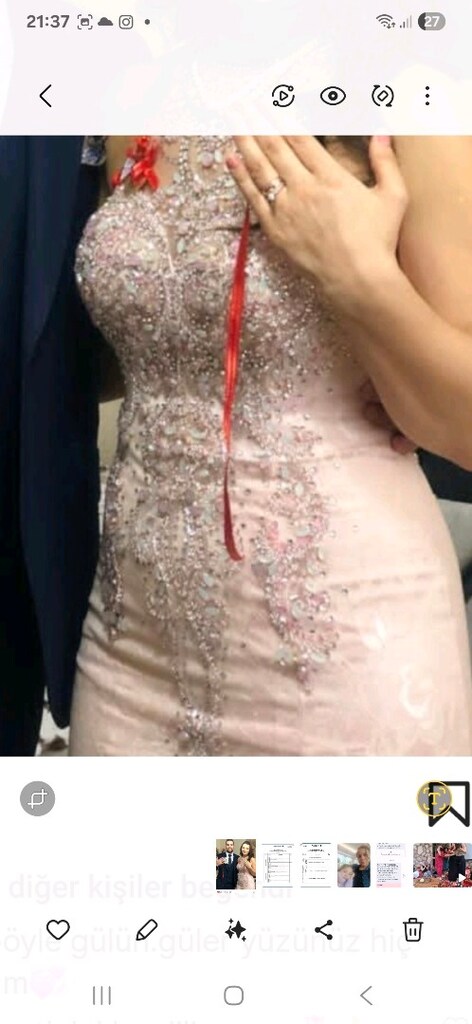 nişanlık abiye - 2