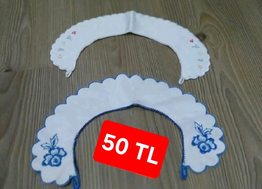Eskilerden 80 lş yılkar okul önlük yakası