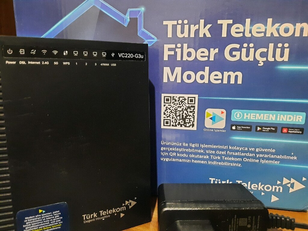 VDSL MODEM 5G VE 2.4G, YENİ NESİL, TPLINK, 4F2C - 3