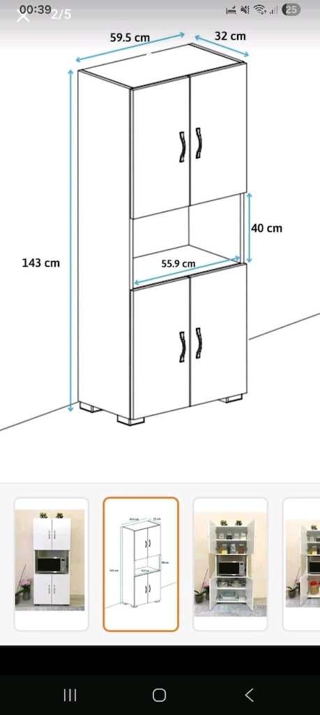 SIFIR KUTUSUNDA demonte cok amaçlı dolap - 2