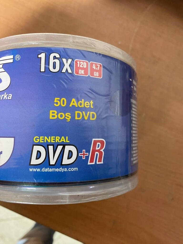 DMS 50 adet Boş DVD+R 16X 4.7 GB - 2