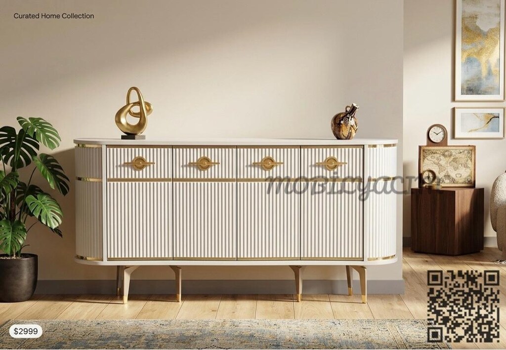 ATÖLYEDEN ŞIK KAVİSLİ OVAL KONSOL UYGUN FİYAT-SIFIR-RENK SEÇENEĞİ İLE - 10