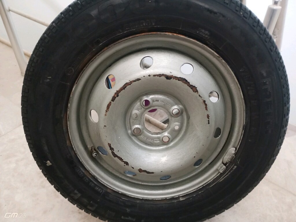 temiz ve sağlam 175x70 R 14 prelli marka stepne jantlı lastik - 15