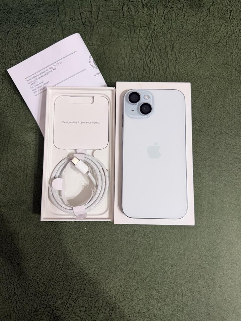 iphone 15 (21 ay garantili pil 100) - 2