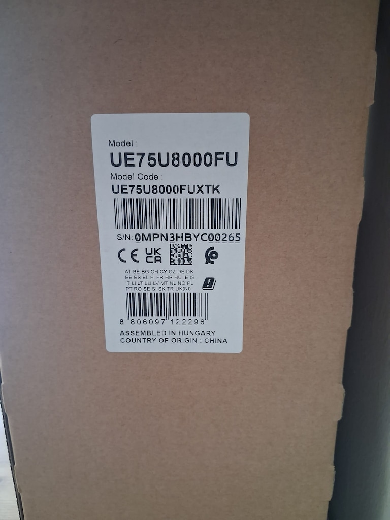 Samsung 75" Crystal UHD 4K Smart TV (UE75U8000FUXTK) – Sıfır Ayarında - 3