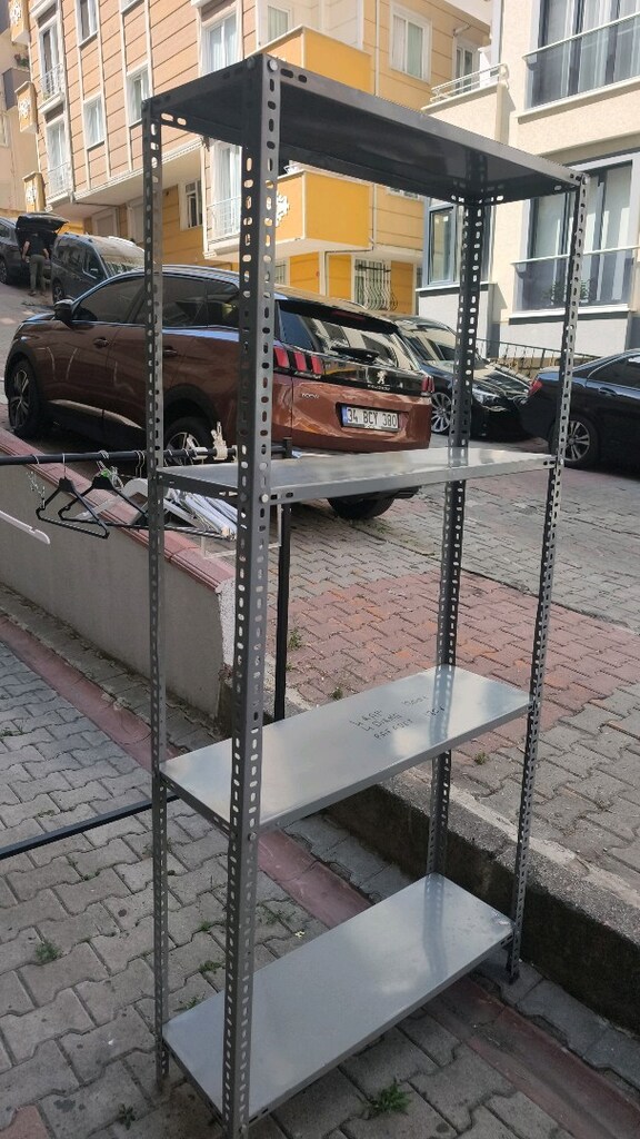 çelik raf depo rafı oto yedek parça rafı ikinci el raf çıkma raf - 3