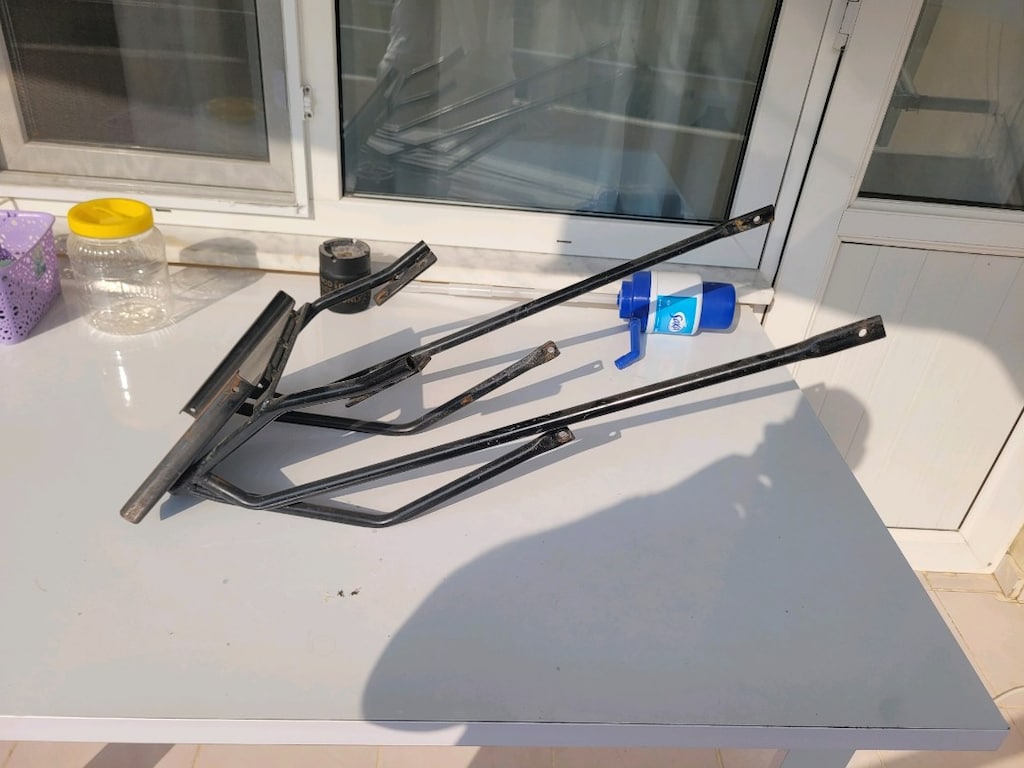 Rks 125r arka çanta demiri - 2