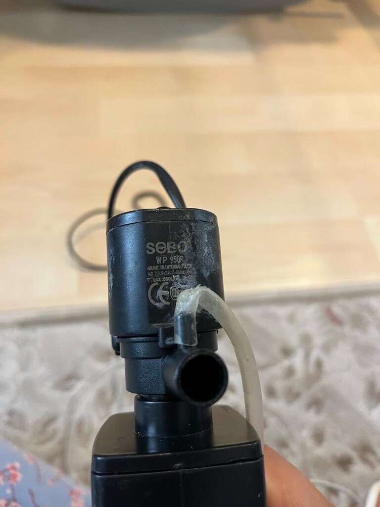 Akvaryum iç filtre hava motoru - 5