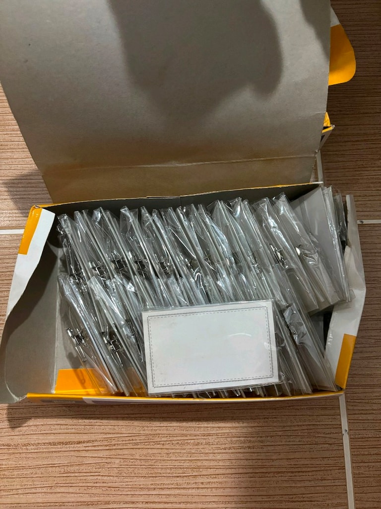 PVC NAME BADGE,şeffaf isimlik - 2
