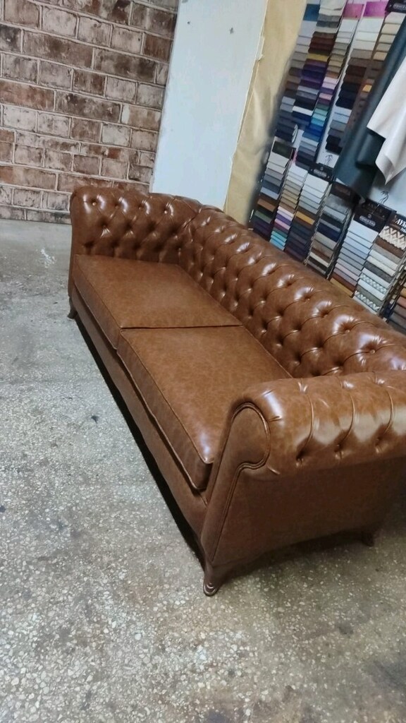 Ankara Chester koltuk 225cm x 90cm %100 fırınlanmış Gürgen Ağacı - 3