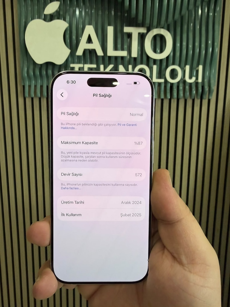 16 PRO 256 GB BEYAZ AVRUPA 12 AY AÇIK ! - 8