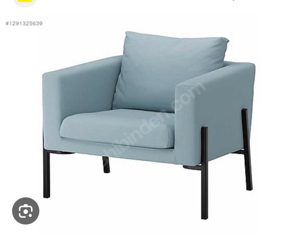 Ikea koarp sersi berjer, açık mavi - 7