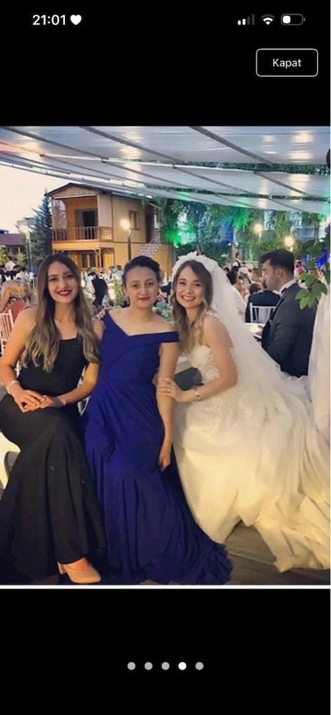 Helen Model Çiçekli Özel Dikim Gelinlik - 4