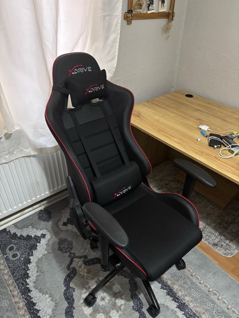 XDrive Gaming Chair Toryum Oyuncu Koltuğu Kırmızı/Siyah - 3