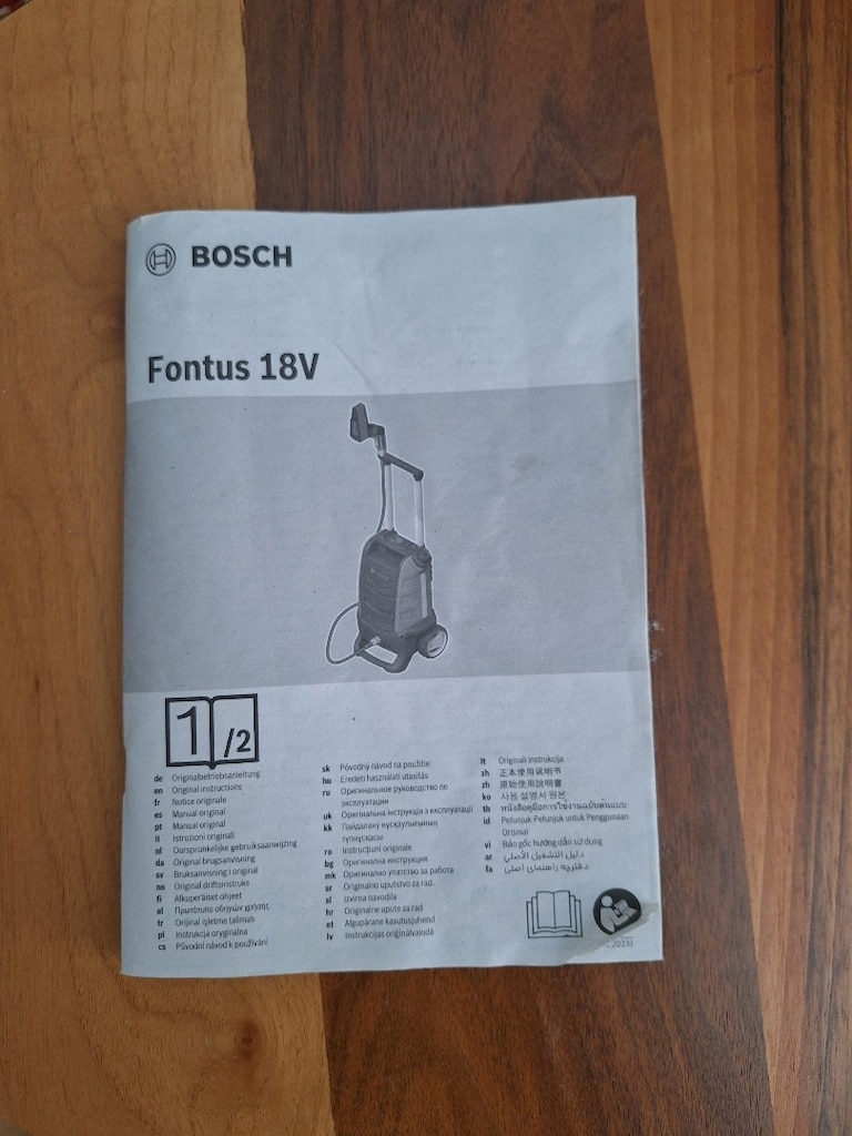 Antalya ili Elden teslim Bosch Fontus Gen2 Basınçlı Yıkama Makinesi - 7