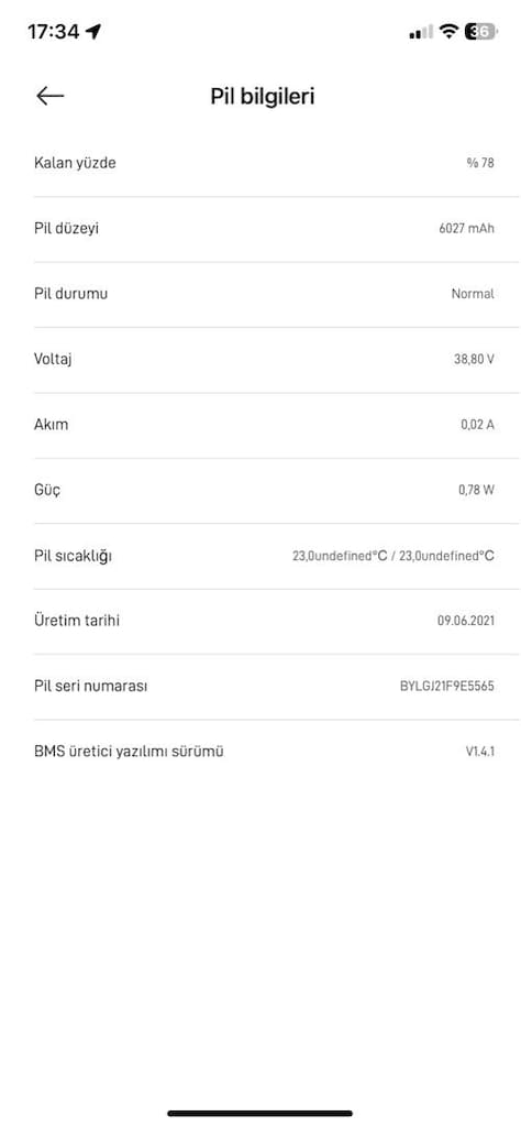 Elektrikli Scooter Xiaomi 3 - 5