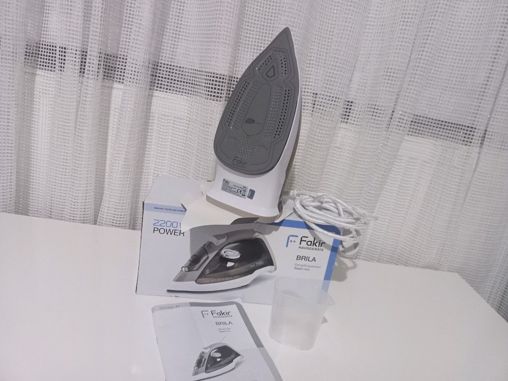 FAKİR BRİLA KAHVE RENGİ 2200 W BUHARLI ÜTÜ SERAMİK TABAN KİREÇ ÖNLEME - 5