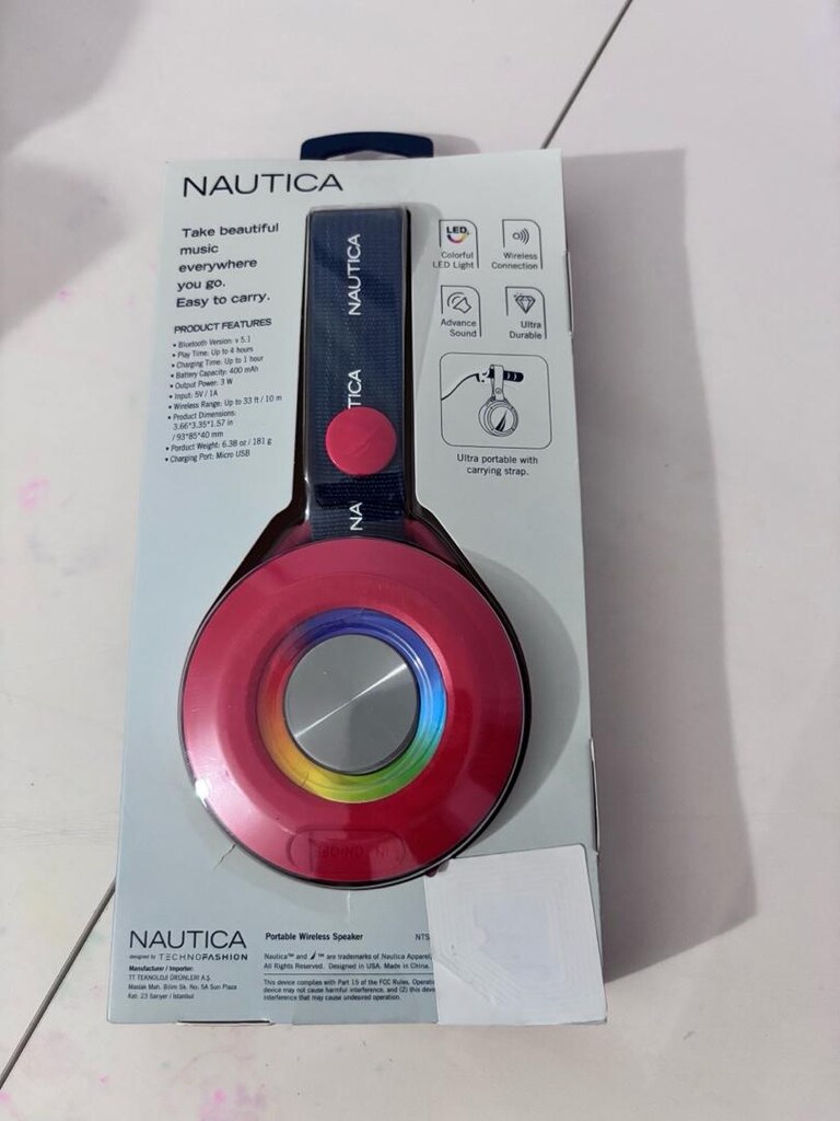 Nautica S20 Taşınabilir Bluetooth Speaker Hoparlör - 2
