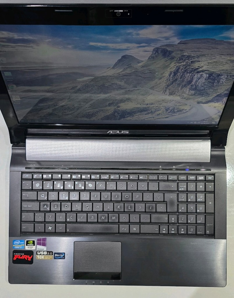 Asus i7 İşlemcili 12GB RAM SSD NVIDIA Notebook Laptop Bilgisayar - 2