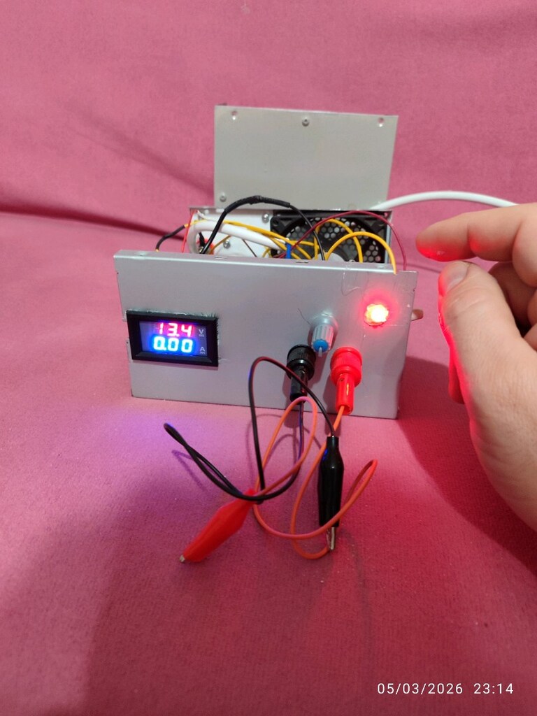 ayarlı0.8 13.5 volt Mak 4 amper göstergeli adaptör 1000tl - 8