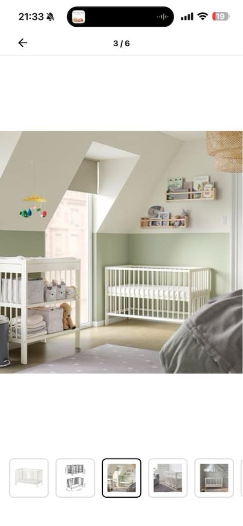 IKEA Gulliver Bebek Beşiği - 6