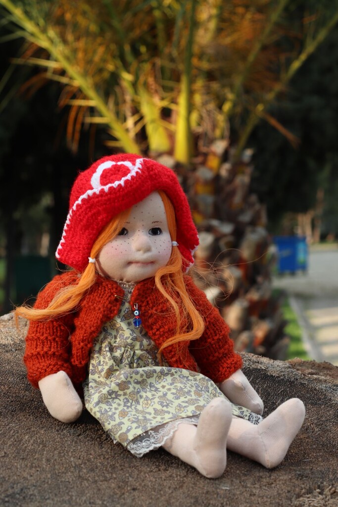 El Yapımı Çilli Kız Bebek (Yumuşak Uyku & Oyun Arkadaşı) - 3