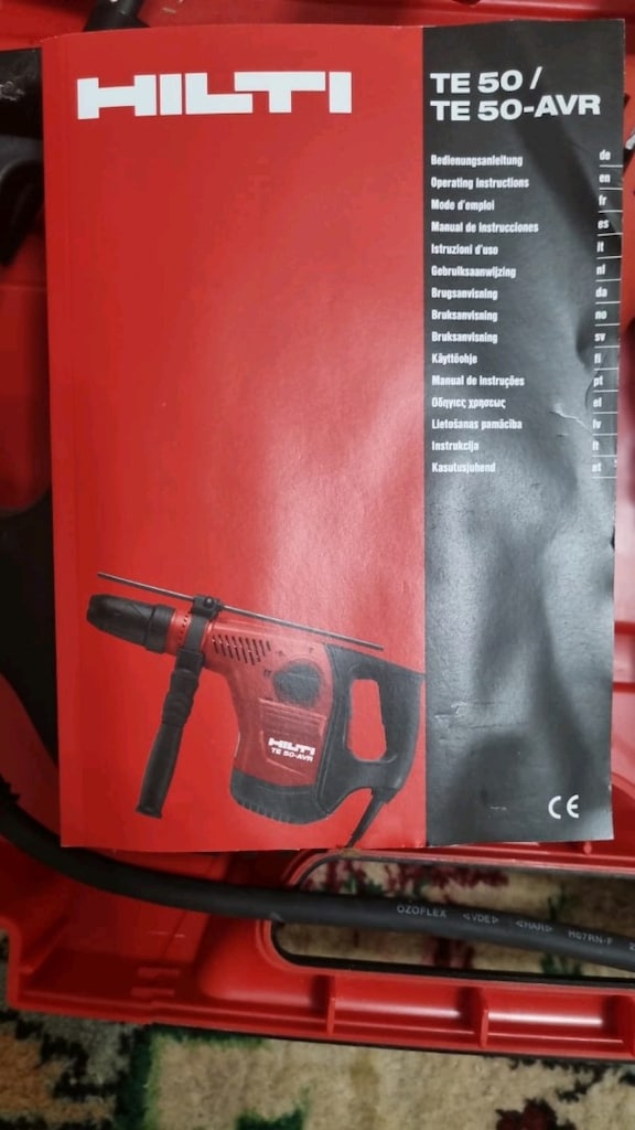 Hilti TE 50-AVR Kırıcı Delici - Temiz / Orjinal - 4