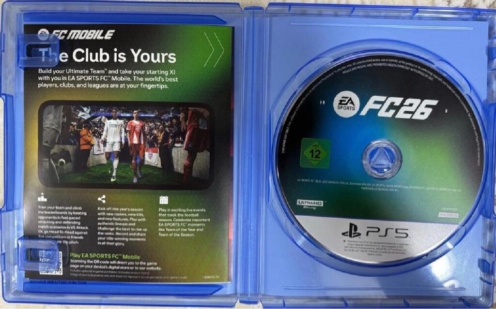Tertemiz FC26 Ps5 oyun CD - 2