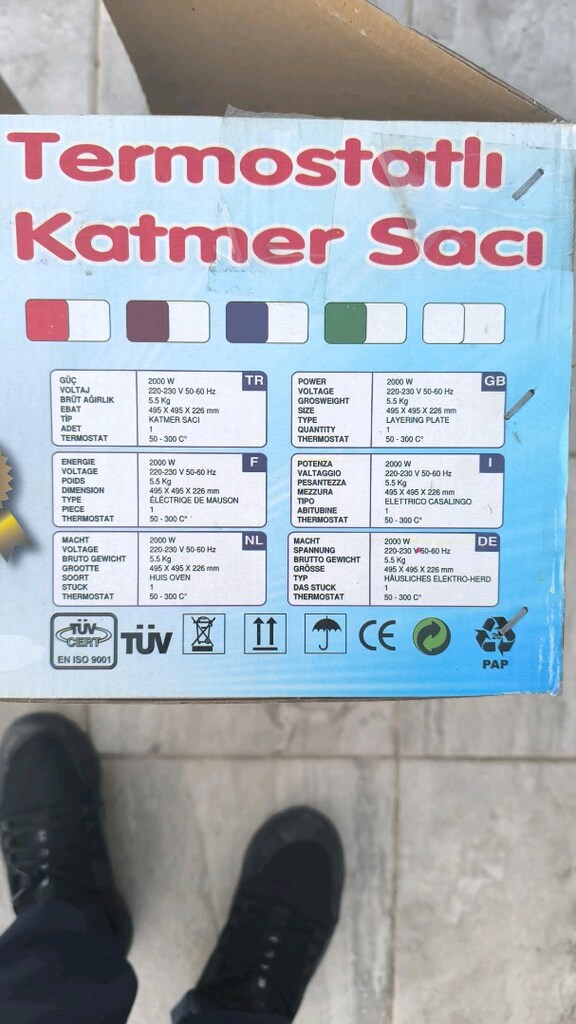 Çok ACİLL fiyatı düşmüş sıfır açılmamış elektrikli saç - 4