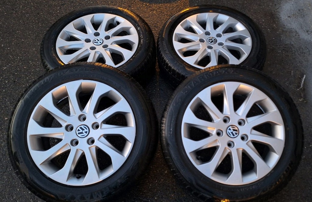205 55 16//5X112 ORİJİNAL AUDİ PASSAT JETTA SEAT SKODA T4 CADDY GOLF - 3