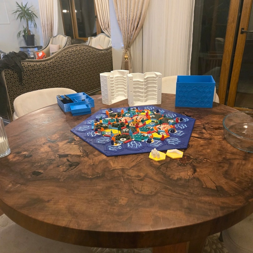 Catan 3 D Kaliteli Baskı - 2