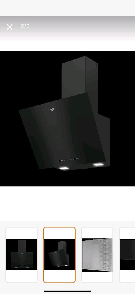 Beko 6040 S davlumbaz sıfır paketli - 4