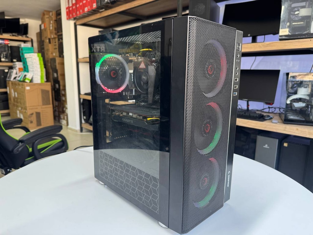 RAMPAGEKASA AMD RYZEN3 2300X 8GB RAM 120GB SSD 500GB HDD RX 5500XT 4GB - 3