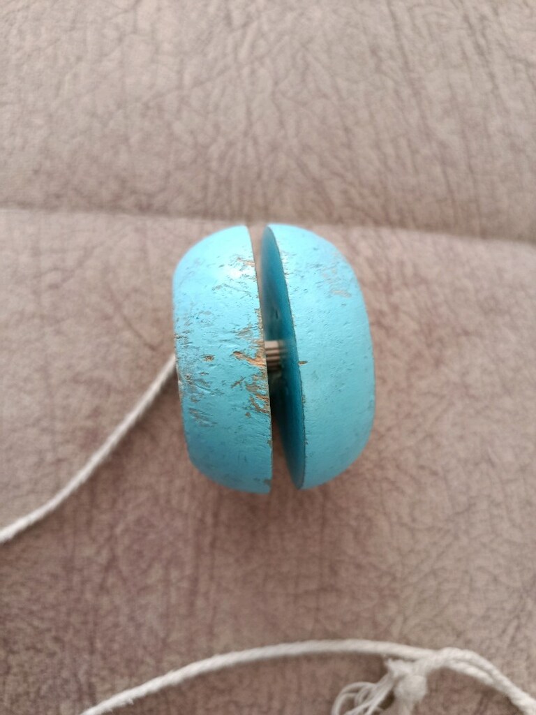 antika ahşap yoyo - 3