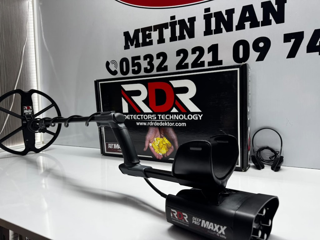 RDR DEEP PRO MAX DEDEKTÖR İKİNCİ EL SIFIR AYARINDA TERTEMİZ BU FİYATA - 5