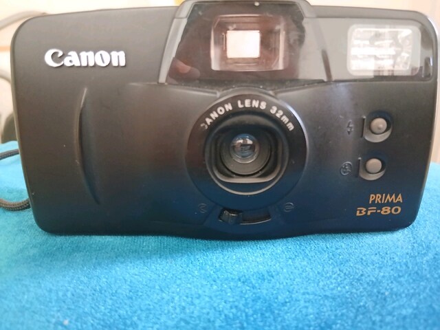 Canon BF 80 Prima analog fotograf makinesi mükemmel orjinal bir makina
