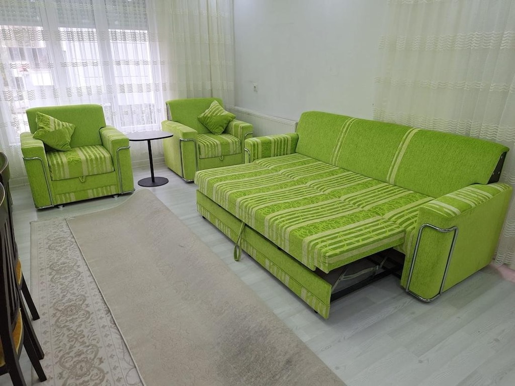 3+2+1+1KOLTUK TAKIMI, 6 KİŞİLİK YEMEK MASASI, FON PERDE SET UYGUNDAN … - 8