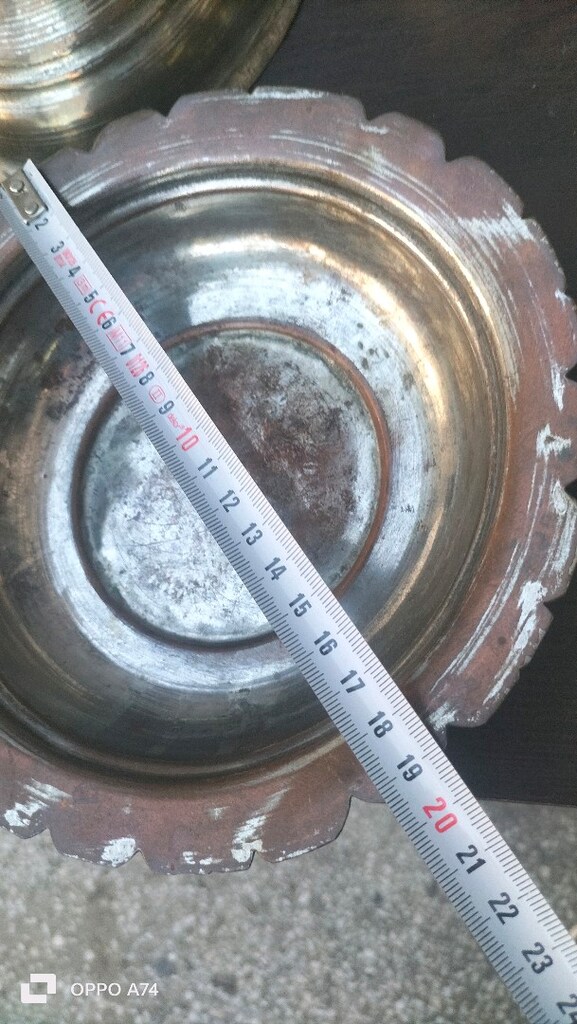 Bakır Pilav Tabağı Çifti - 3
