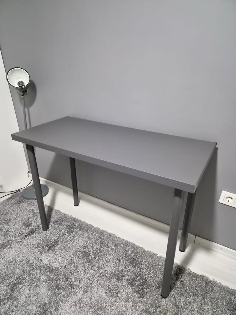 ikea gri çıkarılabilir ayaklı masa - 2
